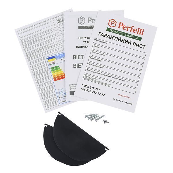 Витяжка повновбудована Perfelli BIET 5854 WH 1200 LED УТ000002301 фото