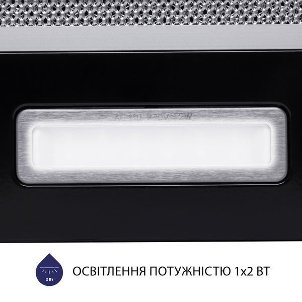 Витяжка телескопічна Minola HTL 5714 BL 1100 LED УТ000003035 фото