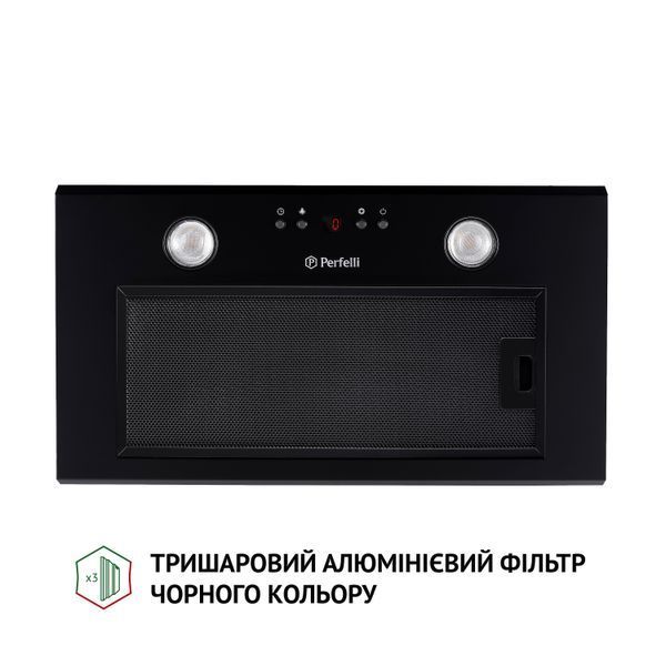 Витяжка повновбудована Perfelli BIET R 5854 BL 1200 LED УТ000003021 фото