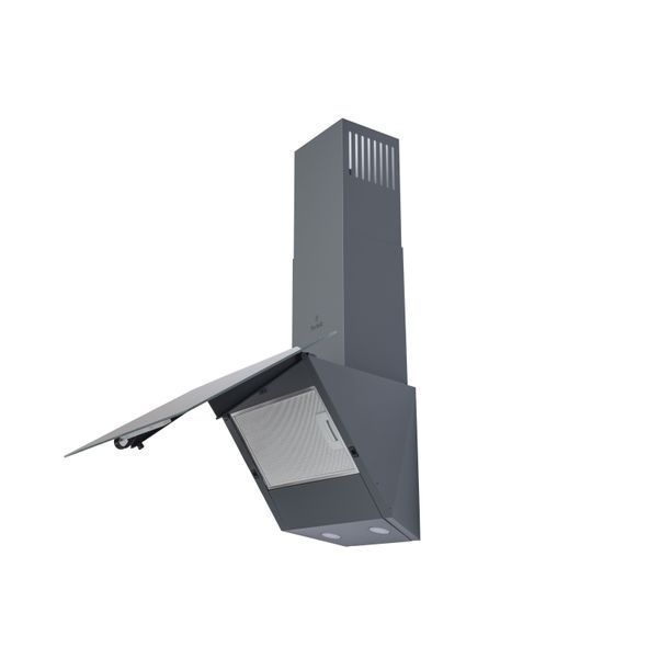 Витяжка декоративна похила Perfelli DNS 5272 D 700 SG LED УТ000002695 фото