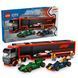 Конструктор LEGO City Вантажівка F1 з автомобілями RB20 та AMR24 (60445) 022535176 фото 1