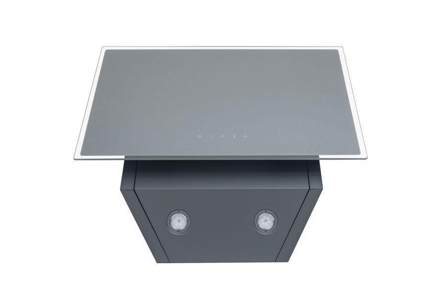 Витяжка декоративна похила Perfelli DNS 5272 D 700 SG LED УТ000002695 фото