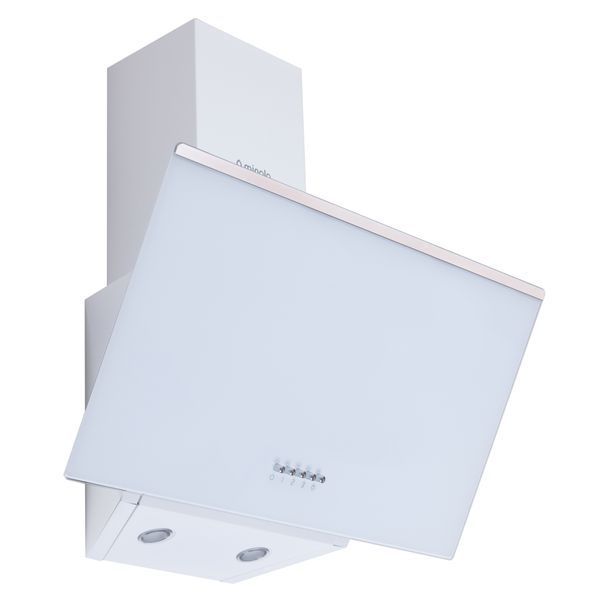 Витяжка декоративна похила Minola HDN 5222 WH/INOX 700 LED УТ000002619 фото