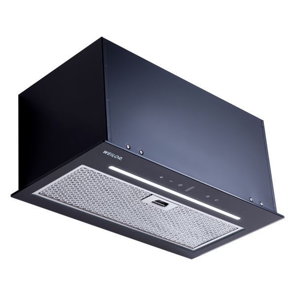 Витяжка повновбудована WEILOR PBSR 52651 GLASS BL 1300 LED Strip УТ000001653 фото