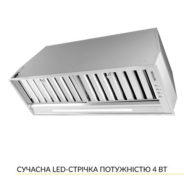 Витяжка повновбудована WEILOR PPE 8265 SS 1250 LED Strip УТ000003031 фото
